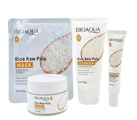 Combo De Arroz Bioaqua Belleza Resplandeciente x4