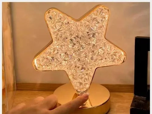 Lampara de Mesa Forma de ESTRELLA