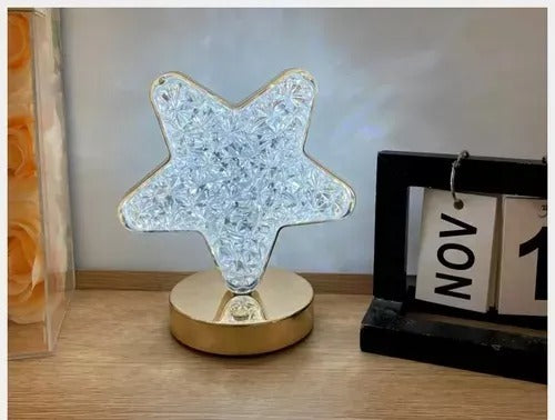 Lampara de Mesa Forma de ESTRELLA